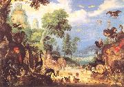 Roelant Savery Landscape w Birds France oil painting reproduction